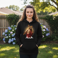 Load image into Gallery viewer, Jesus carrying the cross (1) Unisex Pullover Hoodie

