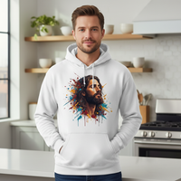 Jesus face Premium Pullover Hoodie