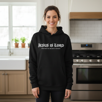 Load image into Gallery viewer, Jesus is lord whether you believe it or not Unisex Pullover Hoodie
