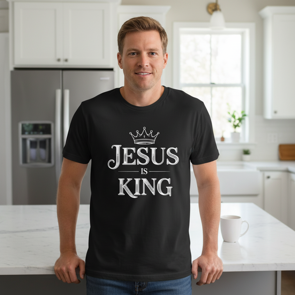 Jesus is king (1) Premium Crewneck T-shirt