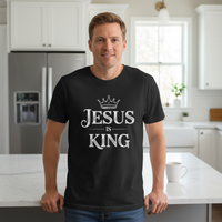 Jesus is king (1) Premium Crewneck T-shirt