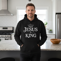 Jesus is king (1) Pullover Hoodie