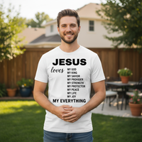 Jesus loves my everything Premium Crewneck T-shirt