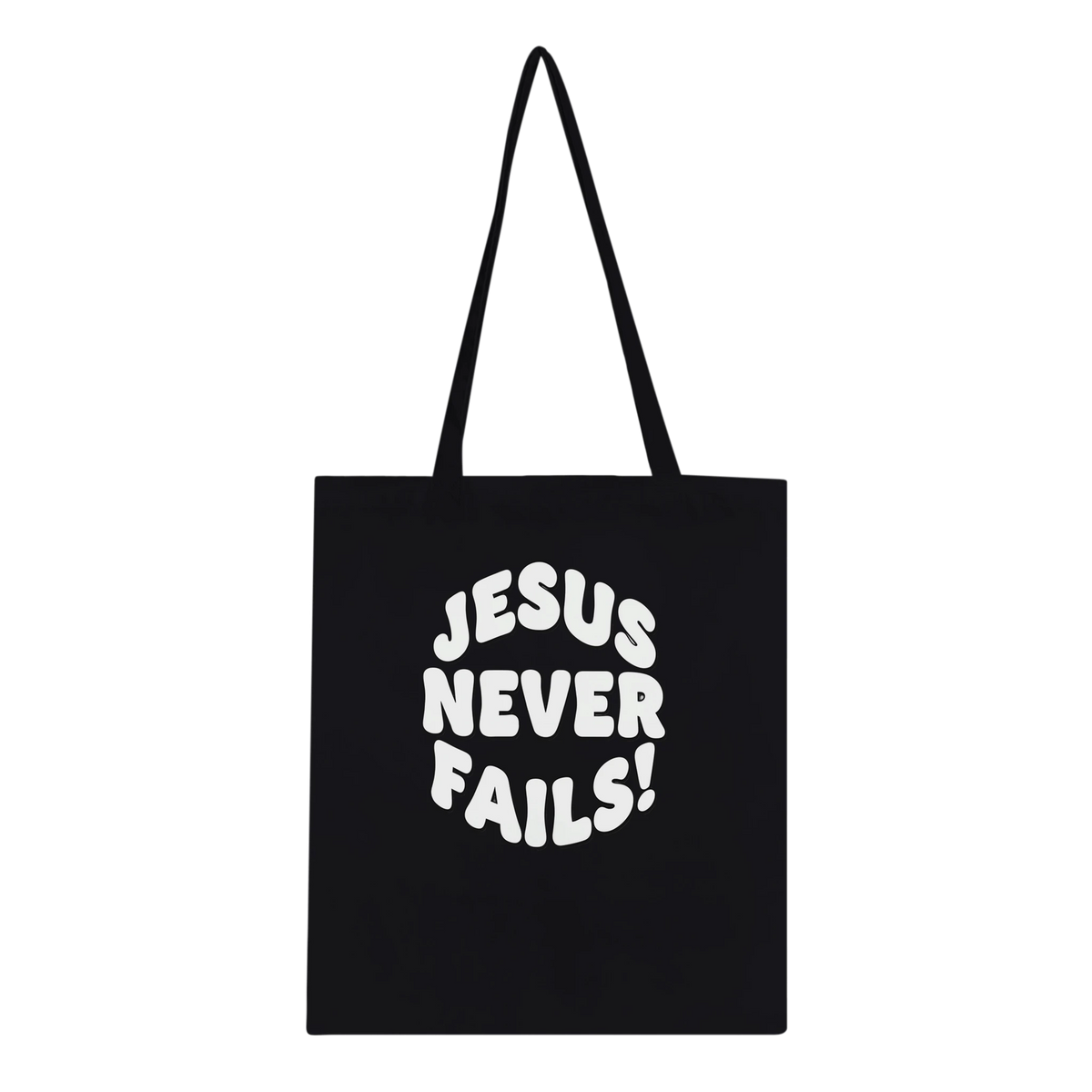 Jesus never fails Classic Tote Bag