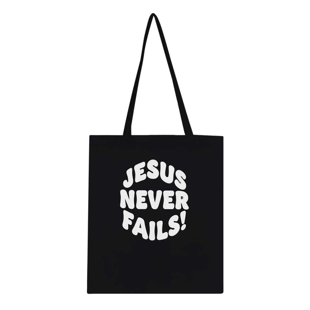 Jesus never fails Classic Tote Bag