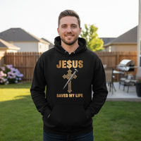 Load image into Gallery viewer, Jesus saved my life Unisex Pullover Hoodie
