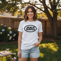 Jesus saves Premium Crewneck T-shirt
