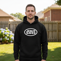 Load image into Gallery viewer, Jesus saves Unisex Pullover Hoodie

