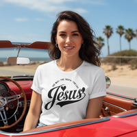 Load image into Gallery viewer, Jesus the way (1) Premium Unisex Crewneck T-shirt | Bella + Canvas 3001
