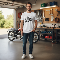 Load image into Gallery viewer, Jesus the way (1) Premium Unisex Crewneck T-shirt | Bella + Canvas 3001
