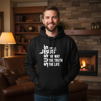 Jesus the way the truth the life (4) Unisex Pullover Hoodie