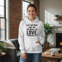 Living proof of a loving God Premium Pullover Hoodie