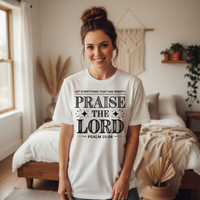 Load image into Gallery viewer, Let Everything That Has Breath Praise The Lord  Premium Unisex Crewneck T-shirt
