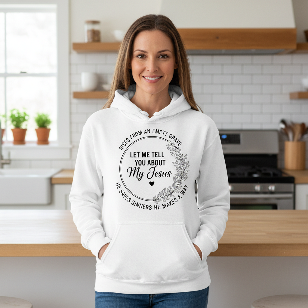 Let me tell you about my Jesus Premium Pullover Hoodie