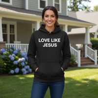 Load image into Gallery viewer, Love like Jesus Classic Unisex Pullover Hoodie | Gildan® 18500
