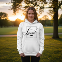 Load image into Gallery viewer, Loved Classic Unisex Pullover Hoodie
