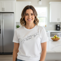 Load image into Gallery viewer, Loved by God Premium Unisex Crewneck T-shirt
