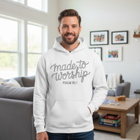 Load image into Gallery viewer, Made to worship (2) Classic Unisex Pullover Hoodie | Gildan® 18500
