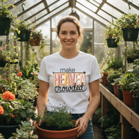 Load image into Gallery viewer, Make Heaven Crowded Premium Unisex Crewneck T-shirt | Bella + Canvas 3001
