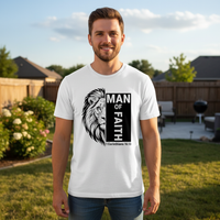 Man of faith Premium Crewneck T-shirt