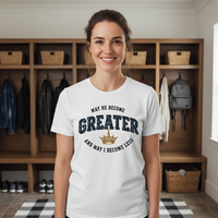 Load image into Gallery viewer, May he become greater and I become less Premium Unisex Crewneck T-shirt
