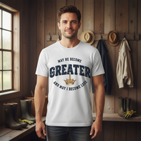 Load image into Gallery viewer, May he become greater and I become less Premium Unisex Crewneck T-shirt

