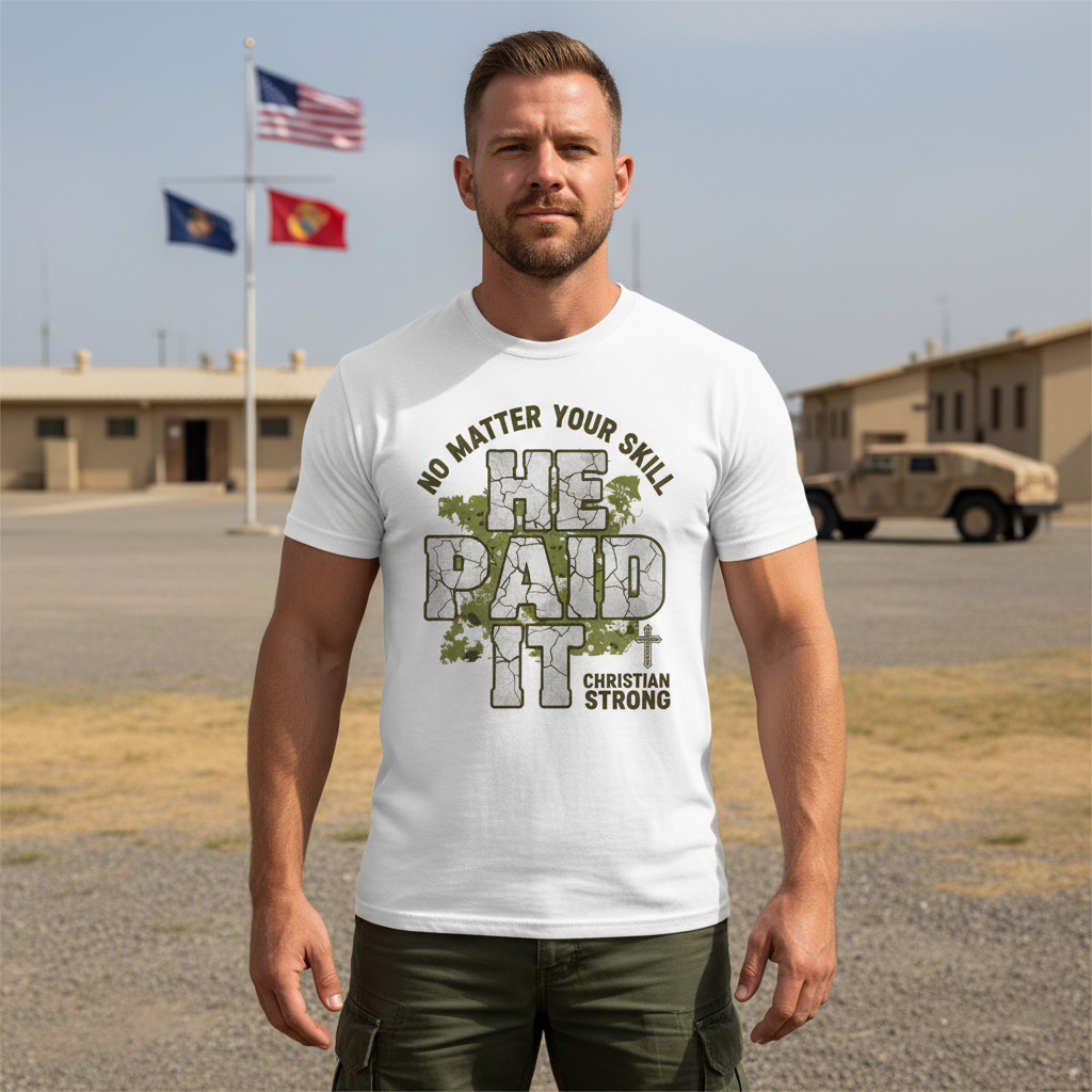 No matter your skill He paid it Premium Crewneck T-shirt