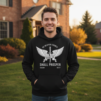 No weapon formed against me shall prosper Premium Pullover Hoodie