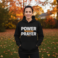 Load image into Gallery viewer, Power through prayer Unisex Pullover Hoodie
