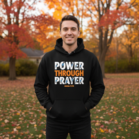 Load image into Gallery viewer, Power through prayer Unisex Pullover Hoodie
