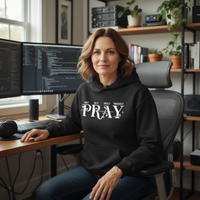Load image into Gallery viewer, Pray Classic Unisex Pullover Hoodie | Gildan® 18500
