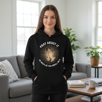 Load image into Gallery viewer, Pray about it as much as you dwell on it Unisex Pullover Hoodie
