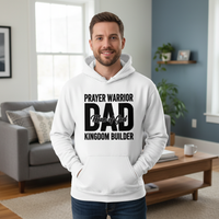 Prayer warrior dad Premium Pullover Hoodie