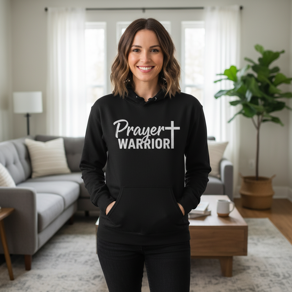 Prayer warrior Premium Pullover Hoodie