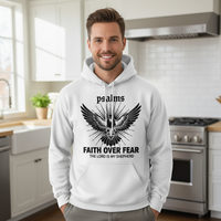 Psalms Faith over fear Premium Pullover Hoodie