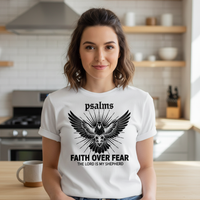 Psalms Faith over fear Premium Crewneck T-shirt