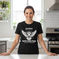 Psalms Faith over fear Premium Crewneck T-shirt