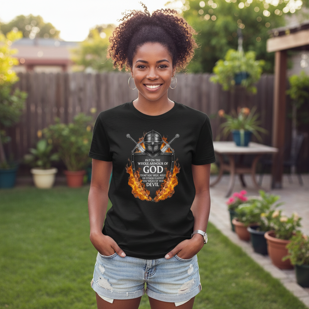 Put on the whole armor of God (5) Premium Crewneck T-shirt