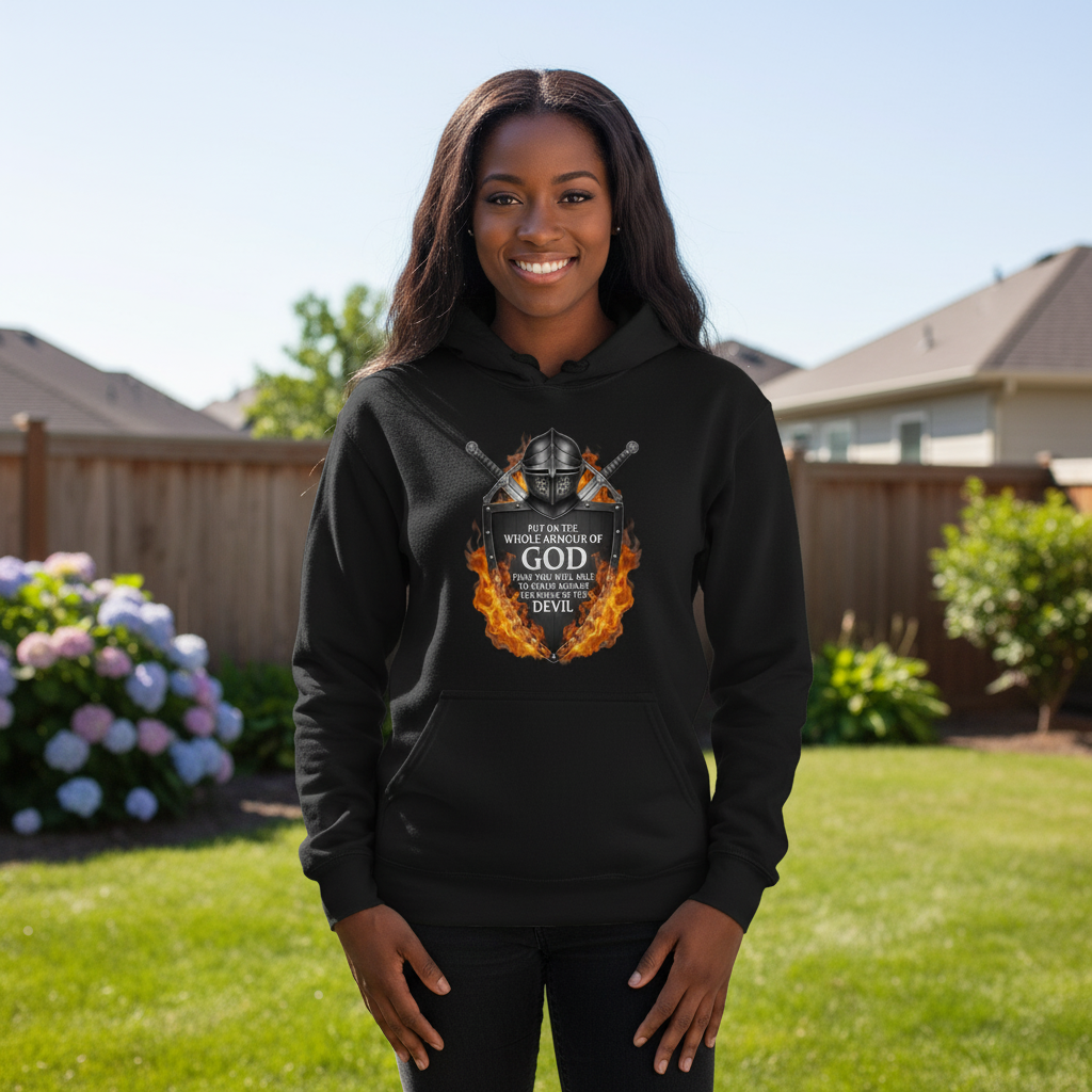Put on the whole armor of God (5) Premium Pullover Hoodie