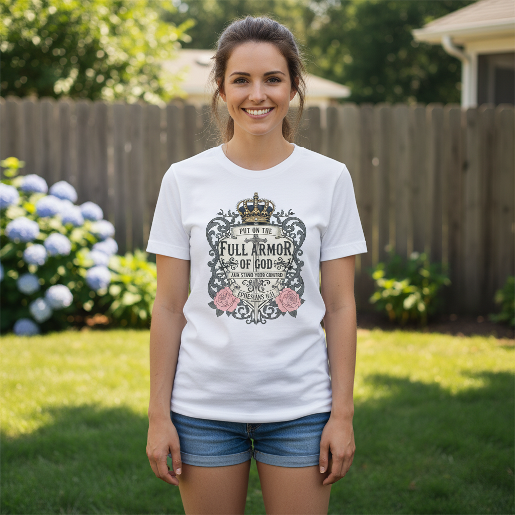 Put on the full armor of God (3) Premium Crewneck T-shirt