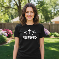 Load image into Gallery viewer, Redeemed Premium Unisex Crewneck T-shirt
