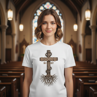 Load image into Gallery viewer, Rooted in Christ (1) Premium Unisex Crewneck T-shirt | Bella + Canvas 3001
