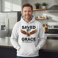 Load image into Gallery viewer, Saved by grace Pullover Hoodie
