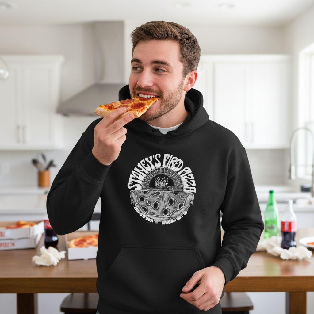 Stoney's Fired Pizza Classic Unisex Pullover Hoodie