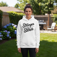 Load image into Gallery viewer, Stronger than the storm Classic Unisex Pullover Hoodie | Gildan® 18500
