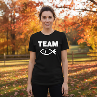 Load image into Gallery viewer, Team Jesus Premium Unisex Crewneck T-shirt
