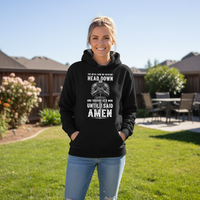 The devil saw me with my head down Premium Pullover Hoodie