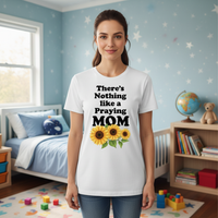 Load image into Gallery viewer, There&#39;s nothing like a praying mom Premium Unisex Crewneck T-shirt
