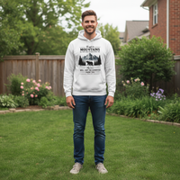 Though the mountains move and the hills shake Premium Pullover Hoodie
