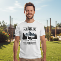 Though the mountains move and the hills shake Premium Crewneck T-shirt